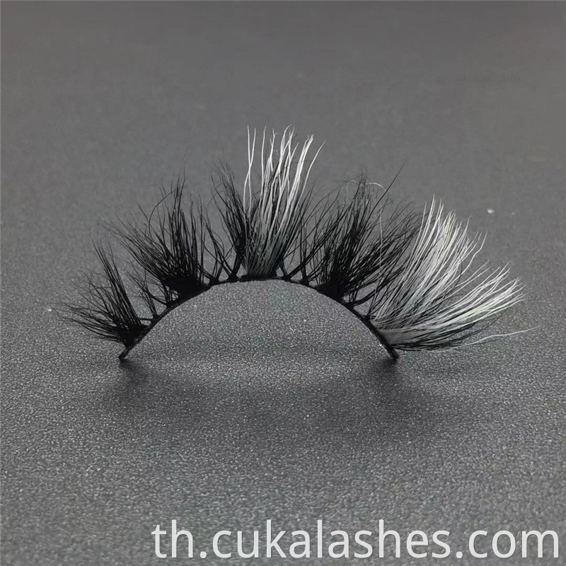 Mink Lashes With Color